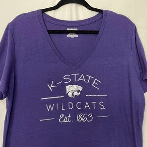 K-State V-Neck Tee